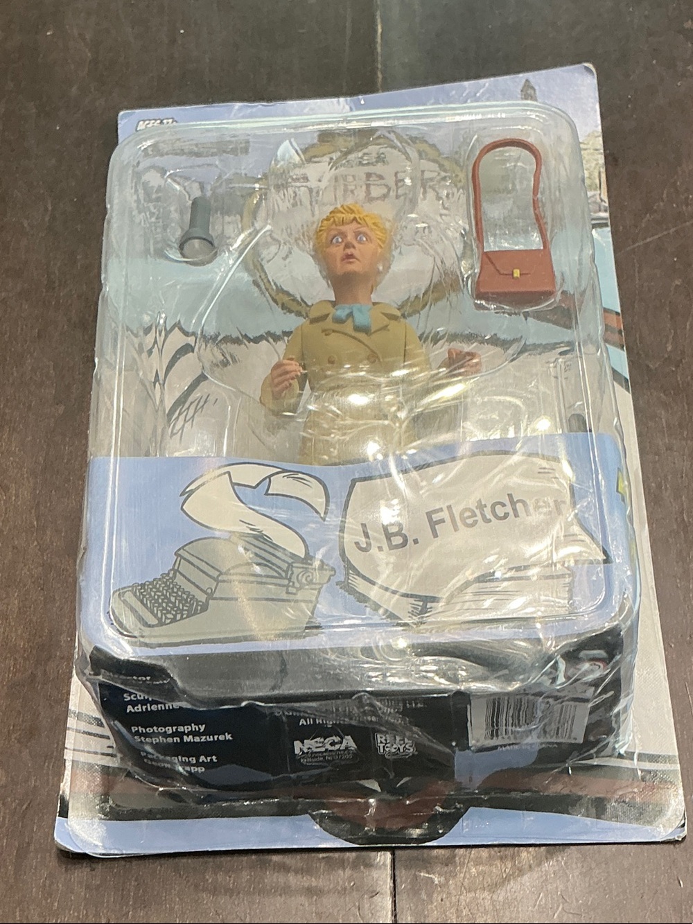 NECA J.B. Fletcher Blonde Figurine - Blue & Tan Outfit